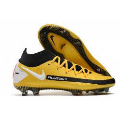 Nike Scarpe Phantom GT Elite Dynamic Fit FG Giallo Nero Bianco