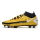 Nike Scarpe Phantom GT Elite Dynamic Fit FG Giallo Nero Bianco