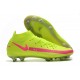 Nuovo Scarpa Nike Phantom GT Elite DF FG Verde Rosa