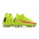 Nuovo Scarpa Nike Phantom GT Elite DF FG Verde Rosa