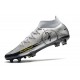 Nike Phantom Scorpion GT Elite DF FG Platino Argento Metallico Nero