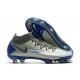 Nuovo Scarpa Nike Phantom GT Elite DF FG Argento Blu