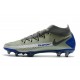 Nuovo Scarpa Nike Phantom GT Elite DF FG Argento Blu