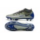 Nuovo Scarpa Nike Phantom GT Elite DF FG Argento Blu