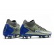 Nuovo Scarpa Nike Phantom GT Elite DF FG Argento Blu