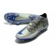 Nuovo Scarpa Nike Phantom GT Elite DF FG Argento Blu