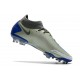 Nuovo Scarpa Nike Phantom GT Elite DF FG Argento Blu