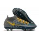 Nuovo Scarpa Nike Phantom GT Elite DF FG Grigio Blu Giallo