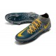 Nuovo Scarpa Nike Phantom GT Elite DF FG Grigio Blu Giallo