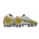 Scarpe da Calcio Nuovo Nike Phantom GT Elite FG Oro Bianco