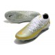 Scarpe da Calcio Nuovo Nike Phantom GT Elite FG Oro Bianco