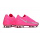 Scarpe da Calcio Nuovo Nike Phantom GT Elite FG Rosa Argento