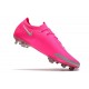 Scarpe da Calcio Nuovo Nike Phantom GT Elite FG Rosa Argento